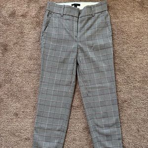 Plaid pants J.Crew